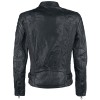 Geaca de Piele Naturala Barbati Gipsy Neagra Highway 2 SF LAGIV - readytowear.ro