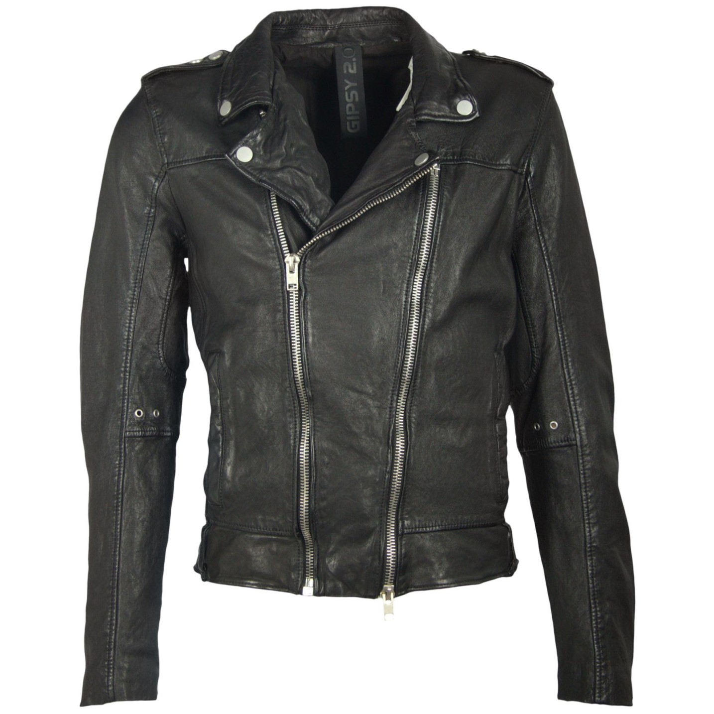 Geaca de Piele Naturala Barbati Gipsy Neagra Himba SF LVA – IMBRACAMINTE Geaca de Piele Naturala Barbati Gipsy Neagra Himba SF LVA – IMBRACAMINTE