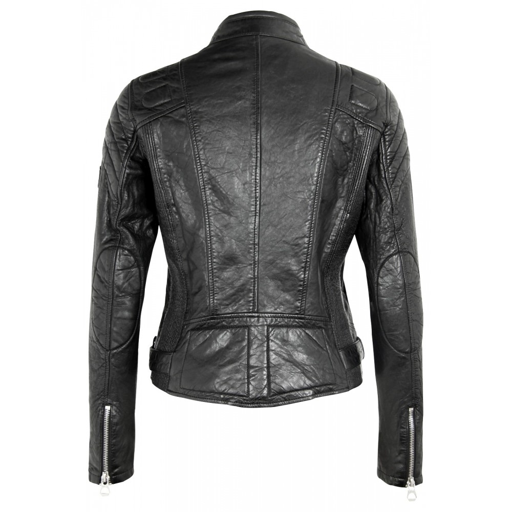 Geaca de Piele Naturala Dama Gipsy Neagra History NSLVW Geaca de Piele Naturala Dama Gipsy Neagra History NSLVW - readytowear.ro