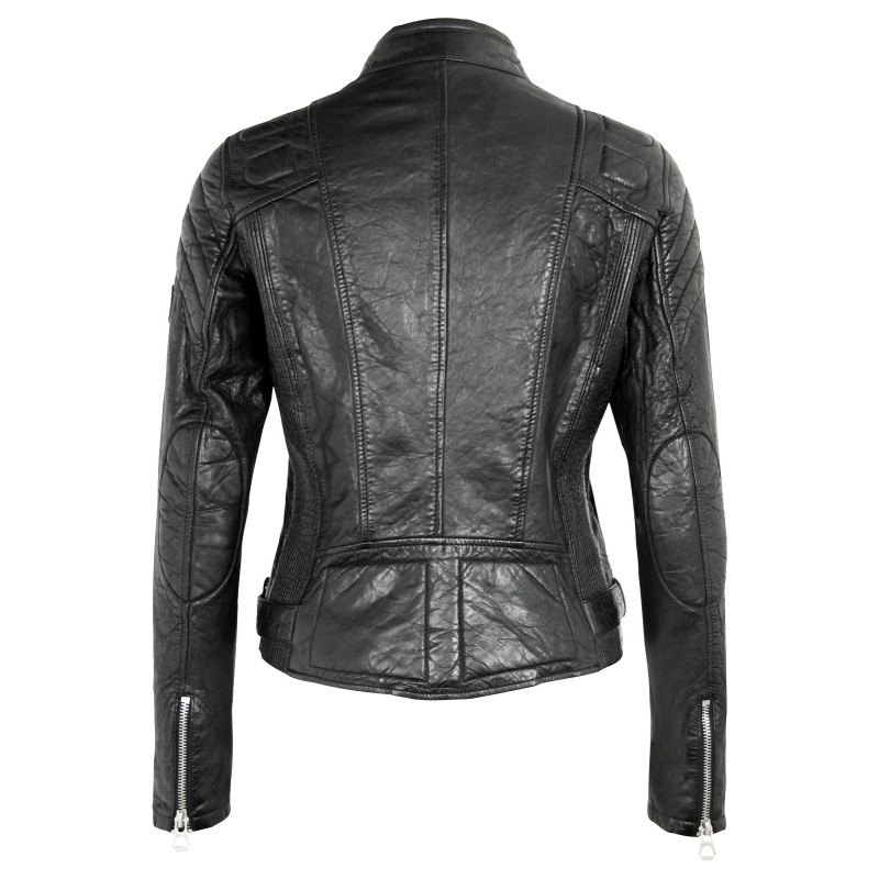 Geaca de Piele Naturala Dama Gipsy Neagra History NSLVW – IMBRACAMINTE Geaca de Piele Naturala Dama Gipsy Neagra History NSLVW – IMBRACAMINTE