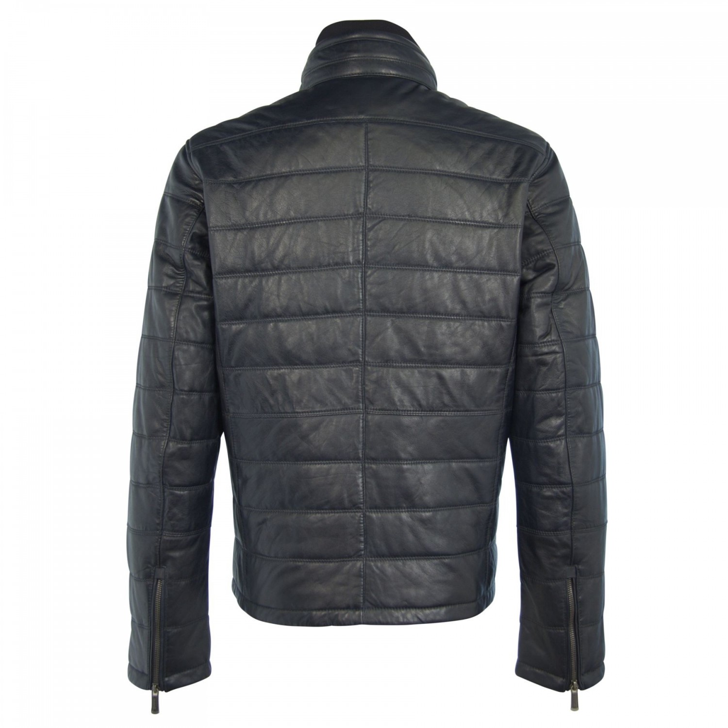 Geaca de Piele Naturala Barbati Gipsy Bleumarin Hudson LNSV W – IMBRACAMINTE