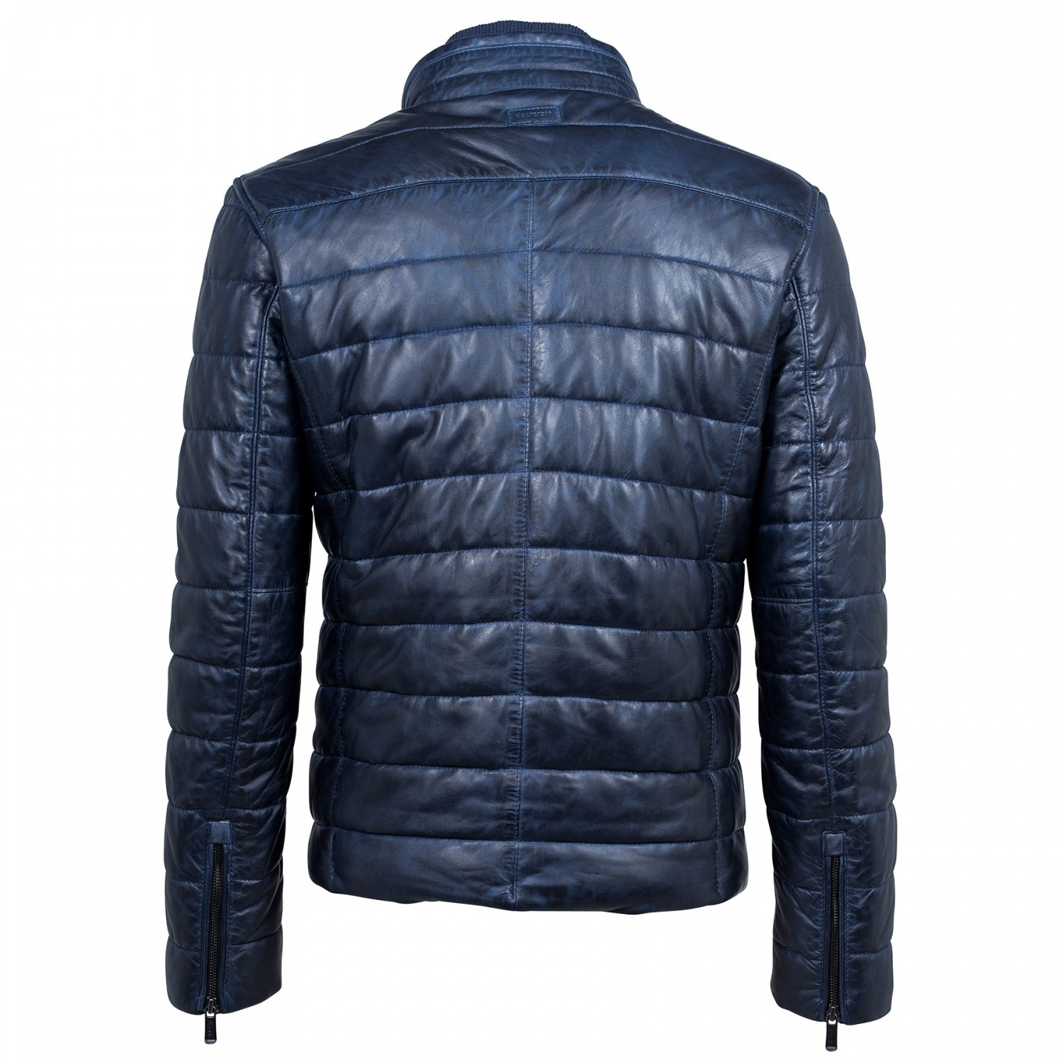 Geaca de Piele Naturala Barbati Gipsy Bleumarin Hudson W18 LNB W – IMBRACAMINTE