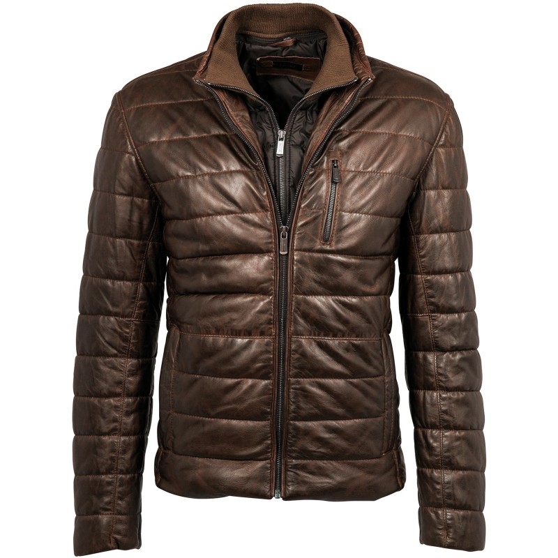 Geaca de Piele Naturala Barbati Gipsy Maro Hudson W18 LNB W – IMBRACAMINTE