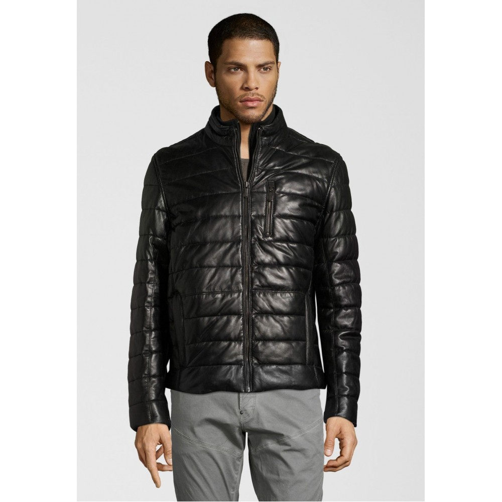 Geaca de Piele Naturala Barbati Gipsy Neagra Hudson W18 LNB W Geaca de Piele Naturala Barbati Gipsy Neagra Hudson W18 LNB W - readytowear.ro