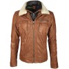 Geaca de Piele Naturala Barbati Gipsy Coniac Ice LASARV W Geaca de Piele Naturala Barbati Gipsy Coniac Ice LASARV W - readytowear
