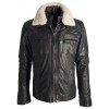 Geaca de Piele Naturala Barbati Gipsy Neagra Ice LASARV W Geaca de Piele Naturala Barbati Gipsy Neagra Ice LASARV W - readytowear