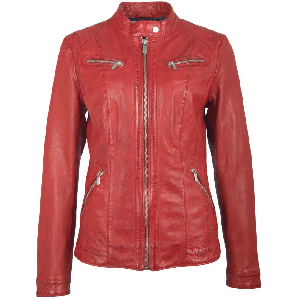 Geaca de Piele Naturala Dama Gipsy Rosie Ilsa LATIV Geaca de Piele Naturala Dama Gipsy Rosie Ilsa LATIV - readytowear.ro