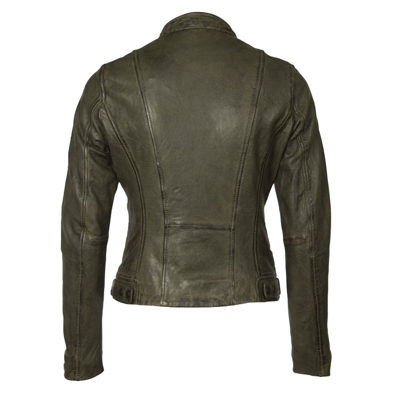 Geaca de Piele Naturala Dama Gipsy Verde-Kaki Indy SF LAPRAV – IMBRACAMINTE Geaca de Piele Naturala Dama Gipsy Verde-Kaki Indy SF LAPRAV – IMBRACAMINTE