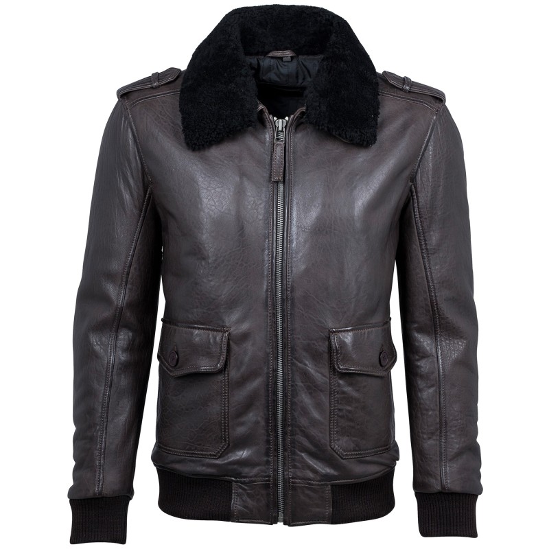 Geaca de Piele Naturala Barbati Gipsy Maro Inchis Jared NSLVV W – IMBRACAMINTE Geaca de Piele Naturala Barbati Gipsy Maro Inchis Jared NSLVV W – IMBRACAMINTE