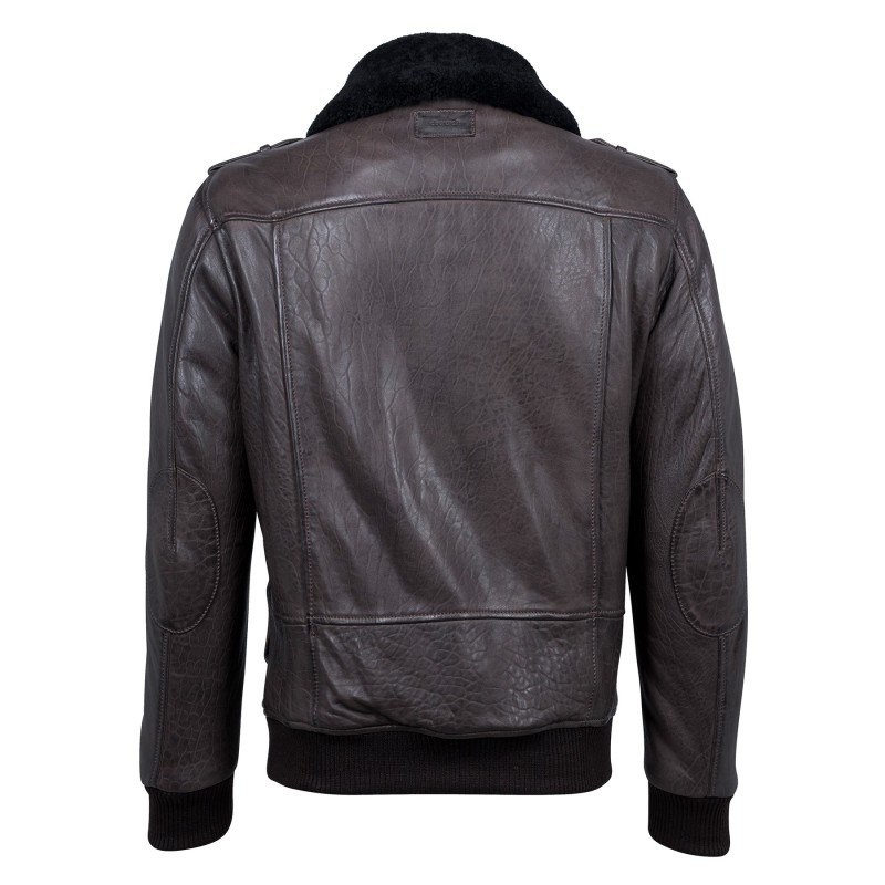Geaca de Piele Naturala Barbati Gipsy Maro Inchis Jared NSLVV W – IMBRACAMINTE Geaca de Piele Naturala Barbati Gipsy Maro Inchis Jared NSLVV W – IMBRACAMINTE