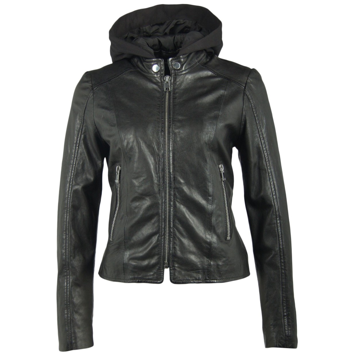 Geaca de Piele Naturala Dama Gipsy Neagra Jonee SF LVD – IMBRACAMINTE Geaca de Piele Naturala Dama Gipsy Neagra Jonee SF LVD – IMBRACAMINTE