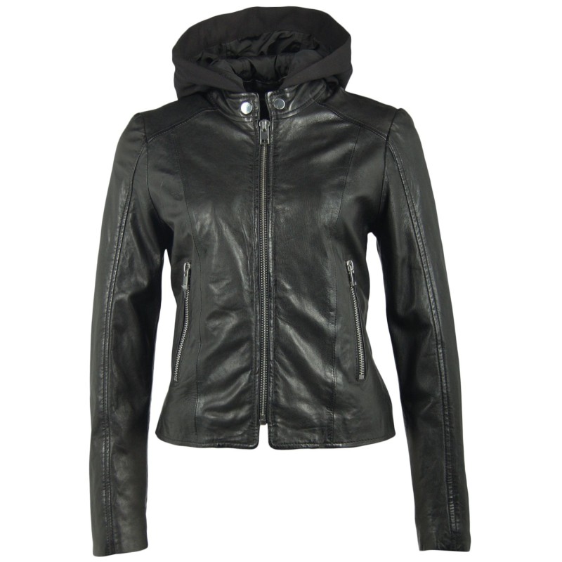 Geaca de Piele Naturala Dama Gipsy Neagra Jonee SF LVD – IMBRACAMINTE Geaca de Piele Naturala Dama Gipsy Neagra Jonee SF LVD – IMBRACAMINTE