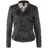 Geaca de Piele Naturala Dama Gipsy Neagra Jonet LCOUNTV Geaca de Piele Naturala Dama Gipsy Neagra Jonet LCOUNTV - readytowear