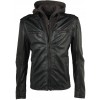 Geaca de Piele Naturala Barbati Gipsy Neagra Jonson LNSTV - readytowear