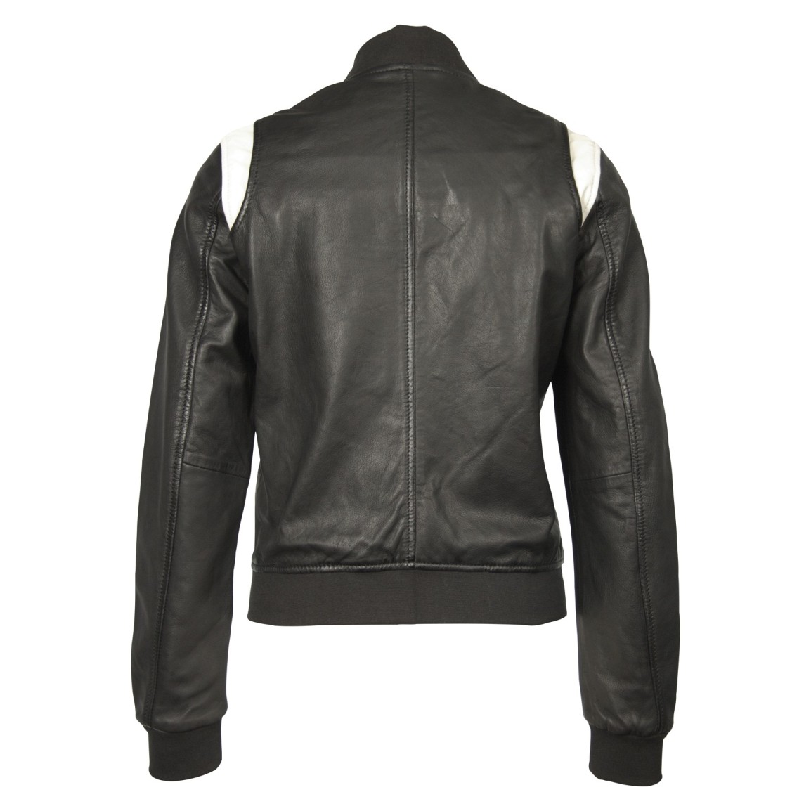 Geaca de Piele Naturala Dama Gipsy Alb-Negru Karissa 2 LAROXV – IMBRACAMINTE Geaca de Piele Naturala Dama Gipsy Alb-Negru Karissa 2 LAROXV – IMBRACAMINTE