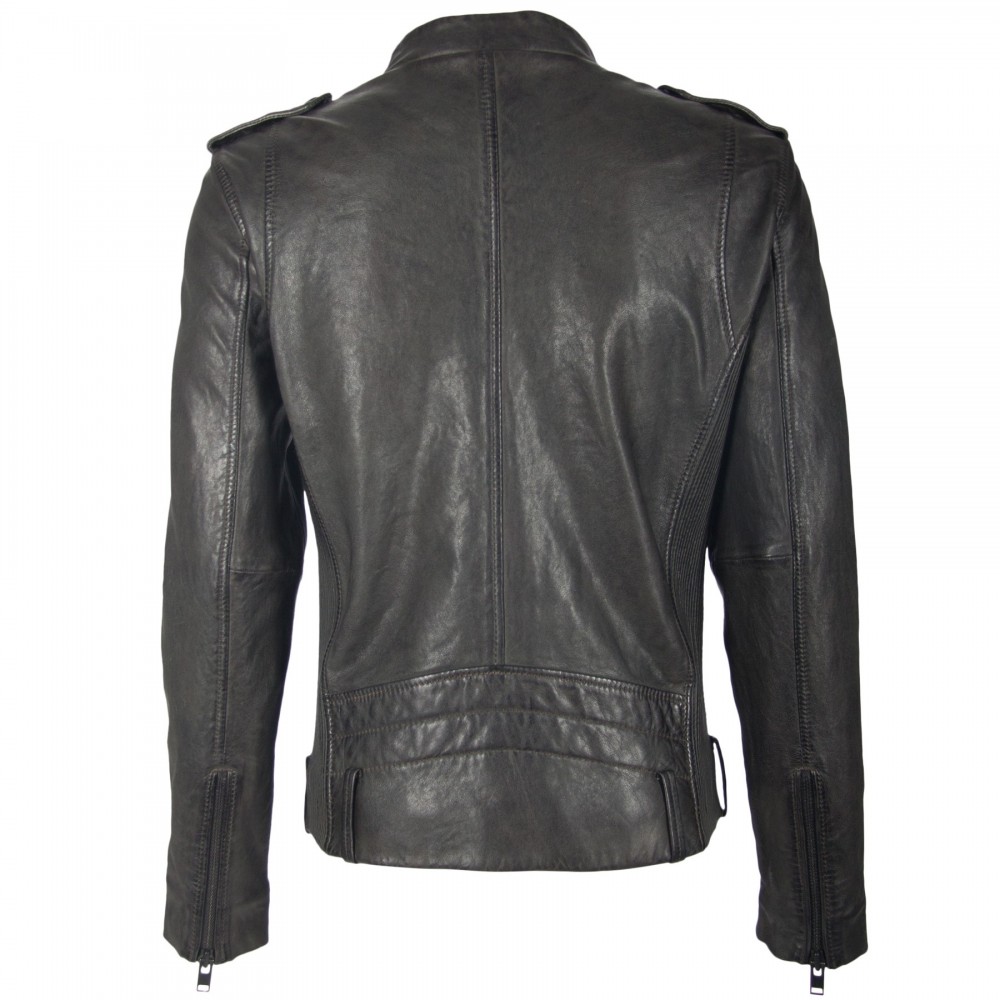 Geaca de Piele Naturala Barbati Gipsy Olive Inchis Keran SF LADAV Geaca de Piele Naturala Barbati Gipsy Olive Inchis Keran SF LADAV - readytowear.ro