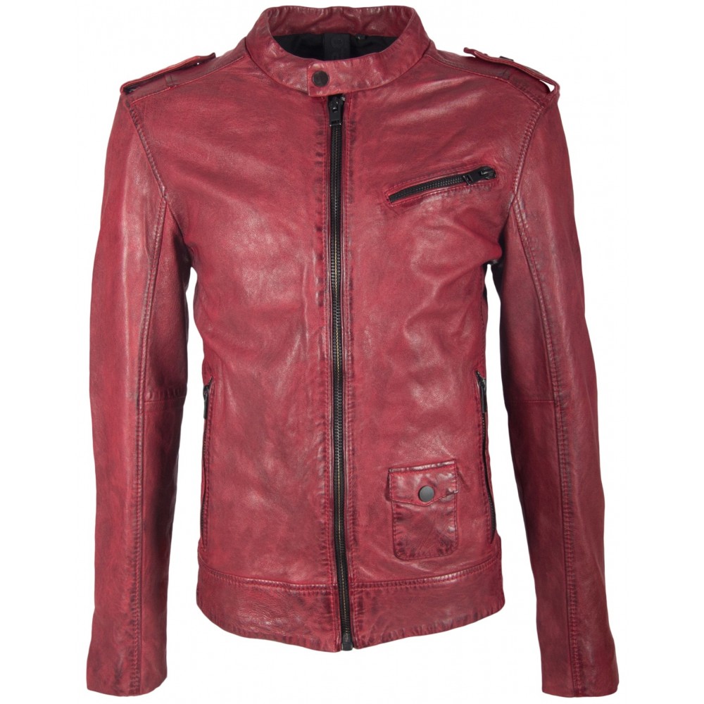 Geaca de Piele Naturala Barbati Gipsy Rosie Keran SF LADAV - readytowear