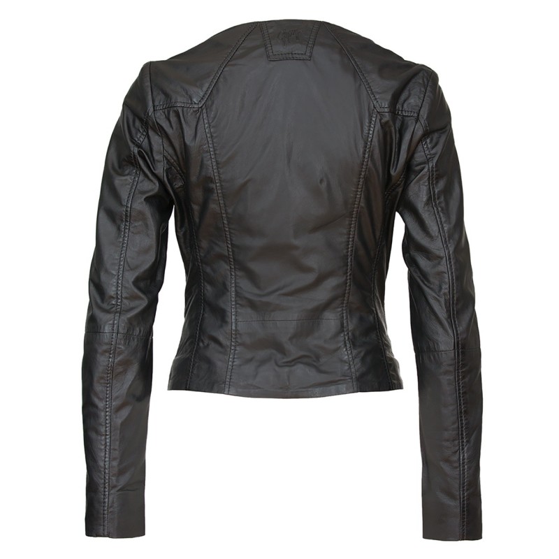 Geaca de Piele Naturala Dama Gipsy Neagra Kiara LASV – IMBRACAMINTE Geaca de Piele Naturala Dama Gipsy Neagra Kiara LASV – IMBRACAMINTE