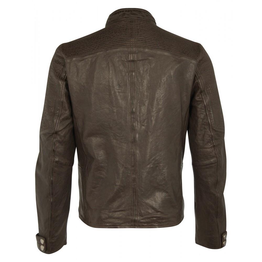 Geaca de Piele Naturala Barbati Gipsy Maro inchis Kima SF LAPRAV Geaca de Piele Naturala Barbati Gipsy Maro inchis Kima SF LAPRAV - readytowear.ro