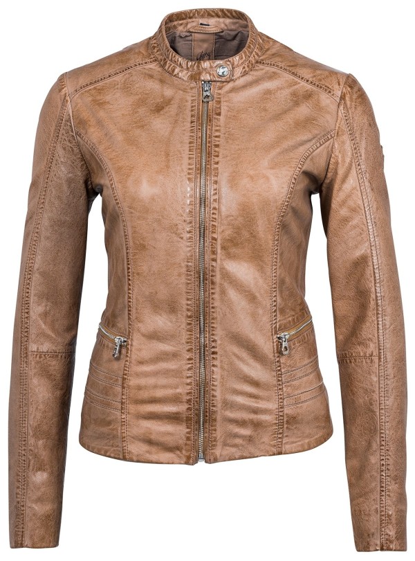 Geaca de Piele Naturala Dama Gipsy Maro Deschis Laila W18 LONTV – IMBRACAMINTE — fotografia 1
