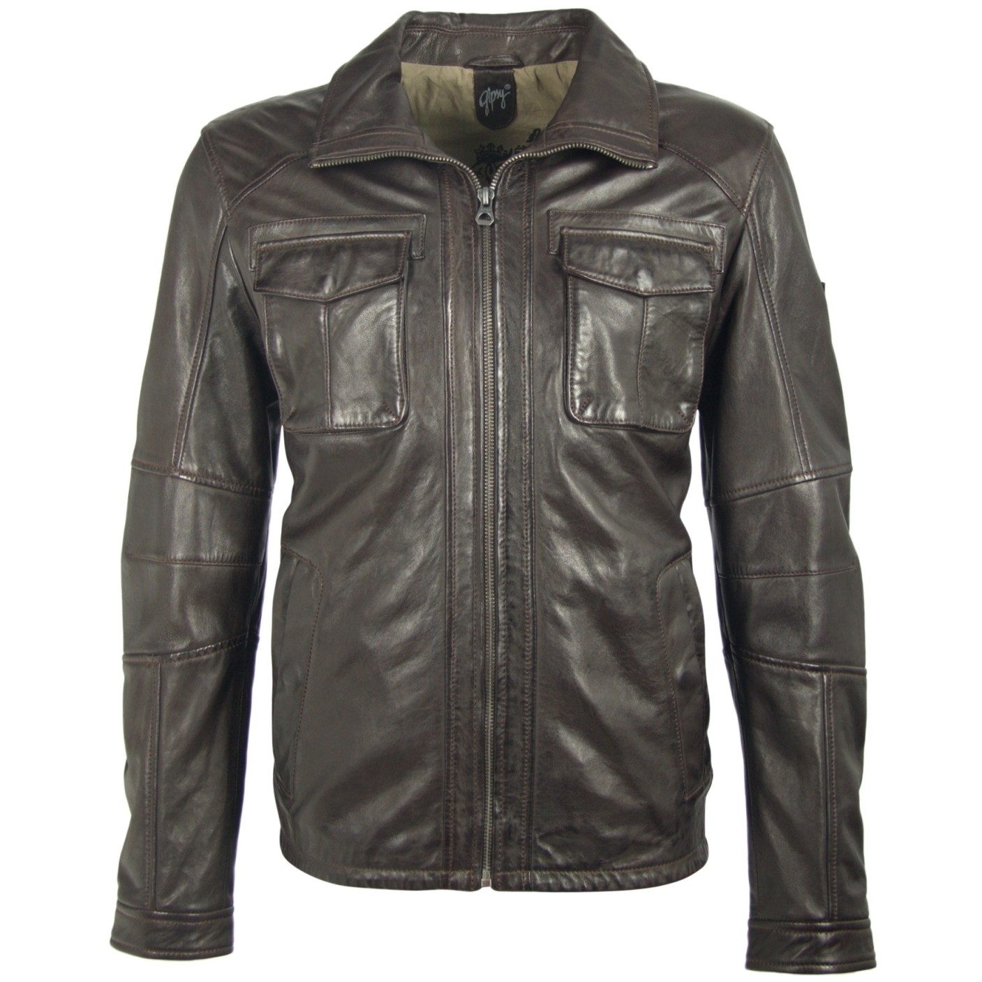 Geaca de Piele Barbati Gipsy Maro Inchis Lanny NSLV – Black Friday Geaca de Piele Barbati Gipsy Maro Inchis Lanny NSLV – Black Friday