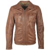 Geaca de Piele Barbati Gipsy Coniac Lanny NSLV geci de piele - readytowear.ro