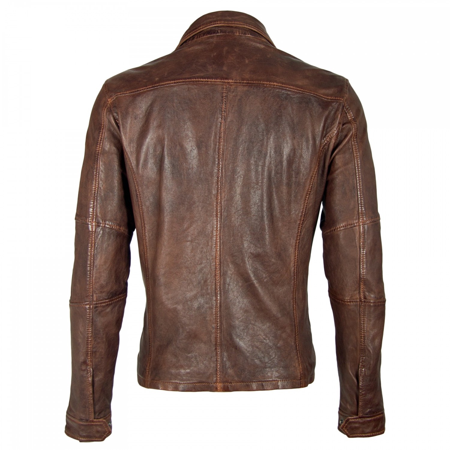 Geaca de Piele Naturala Barbati Gipsy Maro Inchis Lanny W19 NSLV – IMBRACAMINTE