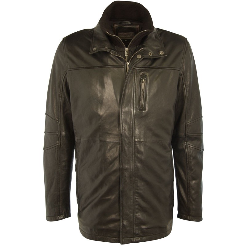 Geaca de Piele Naturala Barbati Gipsy Neagra Lark NSLONTV W – IMBRACAMINTE Geaca de Piele Naturala Barbati Gipsy Neagra Lark NSLONTV W – IMBRACAMINTE