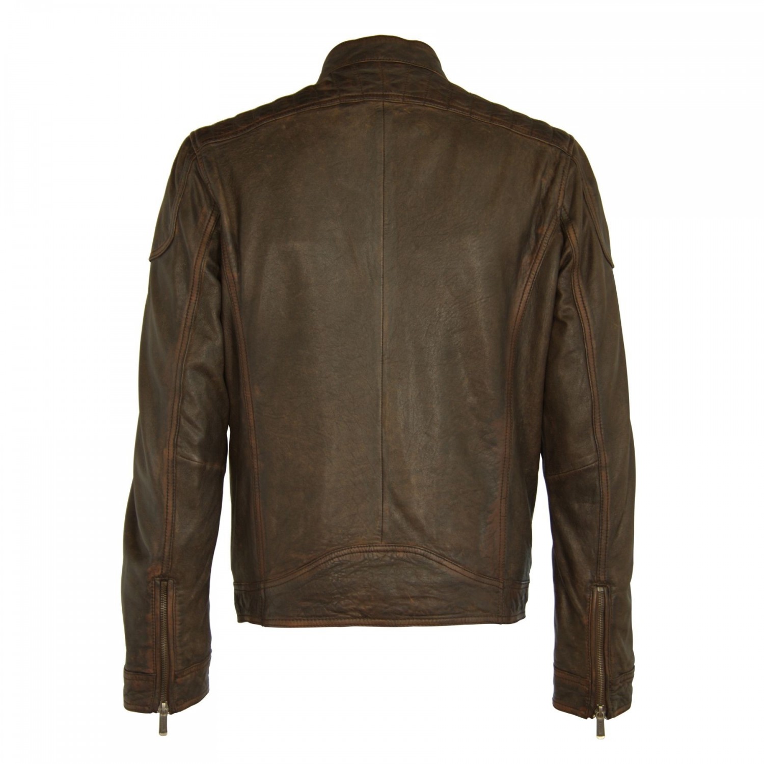 Geaca de Piele Naturala Barbati Gipsy Maro Inchis Larry LANTV – IMBRACAMINTE