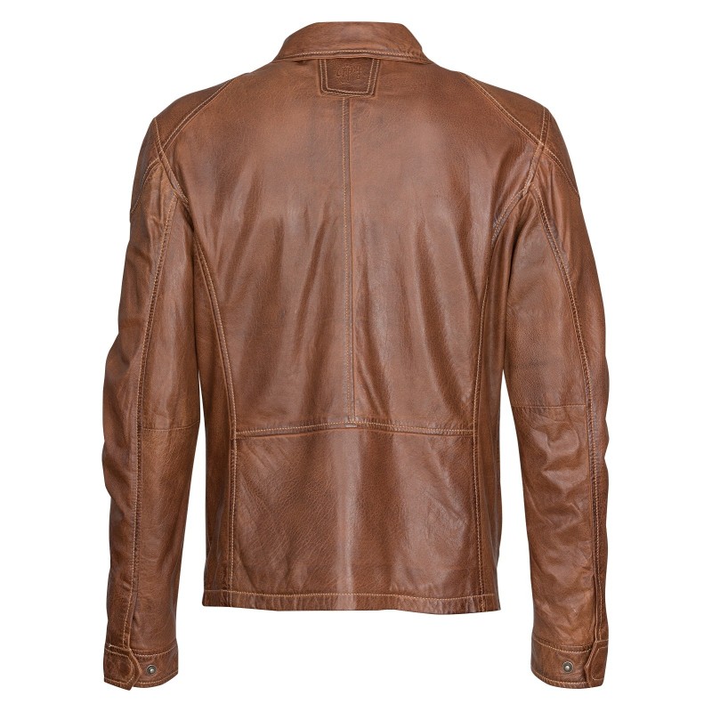 Geaca de Piele Naturala Barbati Gipsy Coniac Larson NSLVW – IMBRACAMINTE Geaca de Piele Naturala Barbati Gipsy Coniac Larson NSLVW – IMBRACAMINTE