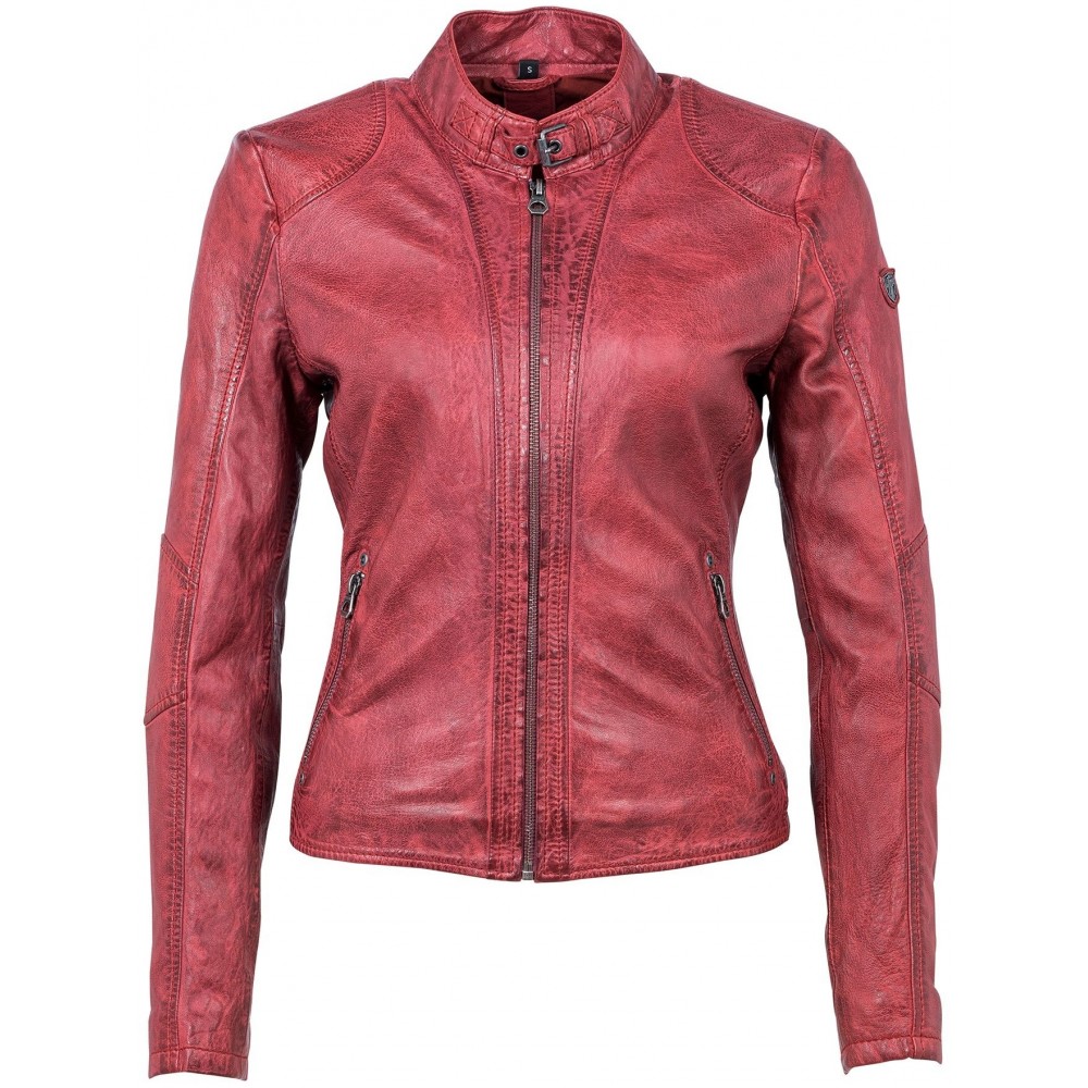 Geaca de Piele Naturala Dama Gipsy Visinie Leksi LEGV Geaca de Piele Naturala Dama Gipsy Visinie Leksi LEGV - readytowear.ro