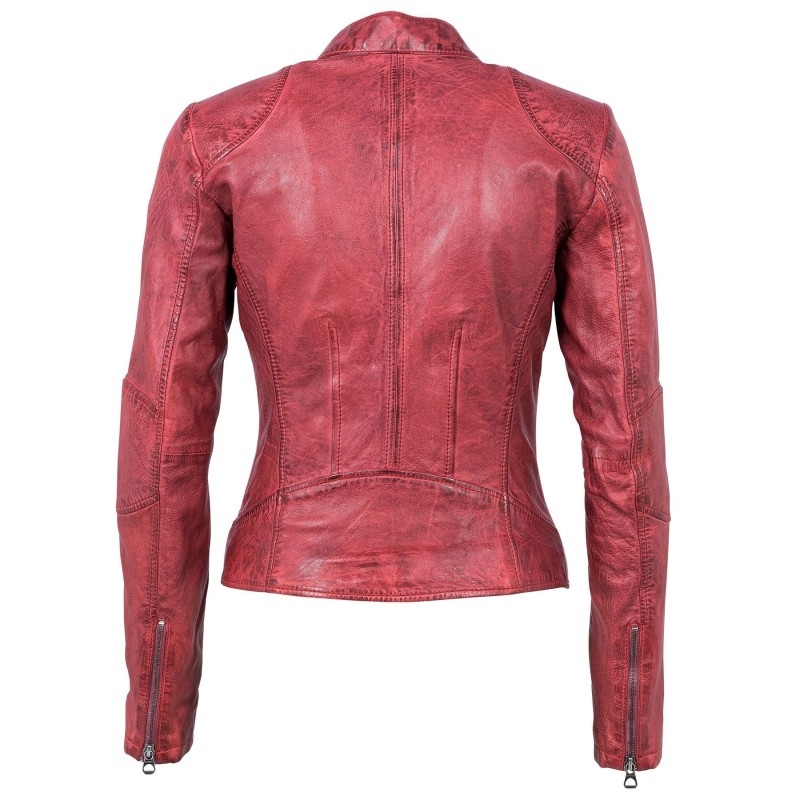 Geaca de Piele Naturala Dama Gipsy Visinie Leksi LEGV – IMBRACAMINTE