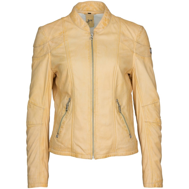 Geaca de Piele Naturala Dama Gipsy Galbena Lenna LAPAV – IMBRACAMINTE Geaca de Piele Naturala Dama Gipsy Galbena Lenna LAPAV – IMBRACAMINTE
