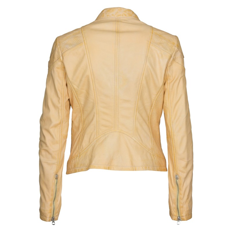 Geaca de Piele Naturala Dama Gipsy Galbena Lenna LAPAV – IMBRACAMINTE Geaca de Piele Naturala Dama Gipsy Galbena Lenna LAPAV – IMBRACAMINTE