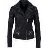 Geaca de Piele Naturala Dama Gipsy Neagra Lesley LCOUNTV - readytowear