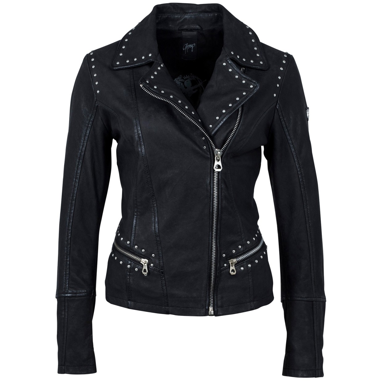 Geaca de Piele Naturala Dama Gipsy Neagra Lesley LCOUNTV – IMBRACAMINTE Geaca de Piele Naturala Dama Gipsy Neagra Lesley LCOUNTV – IMBRACAMINTE