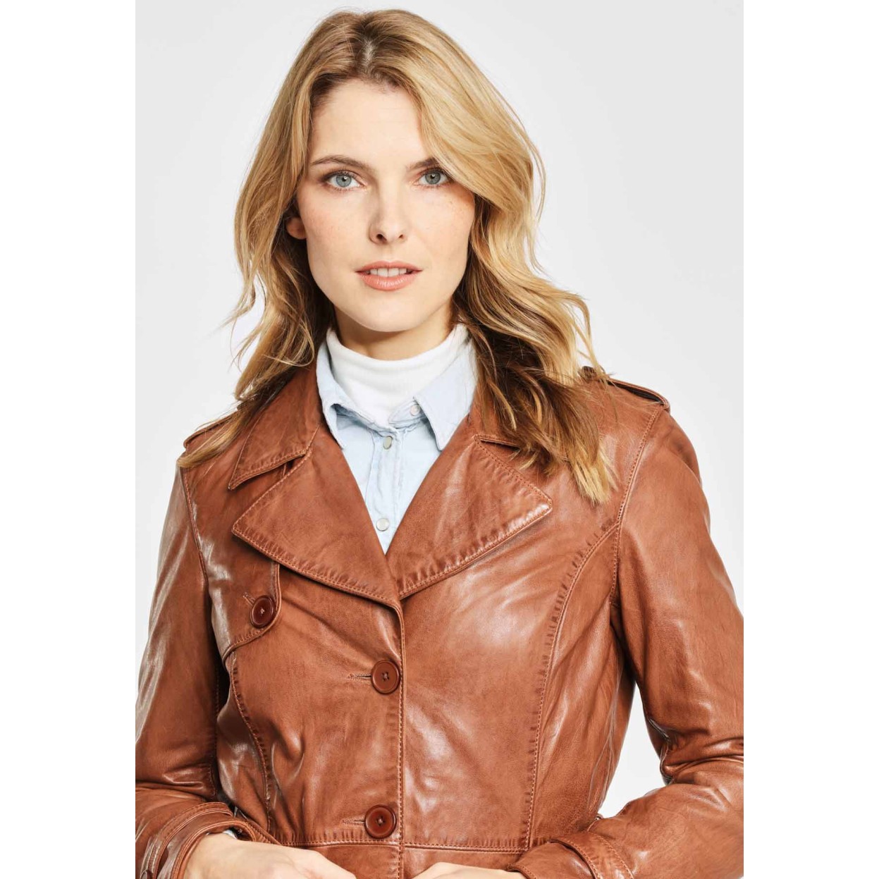 Geaca Lunga de Piele Naturala Dama Gipsy Coniac Life NSLONTV – IMBRACAMINTE Geaca Lunga de Piele Naturala Dama Gipsy Coniac Life NSLONTV – IMBRACAMINTE