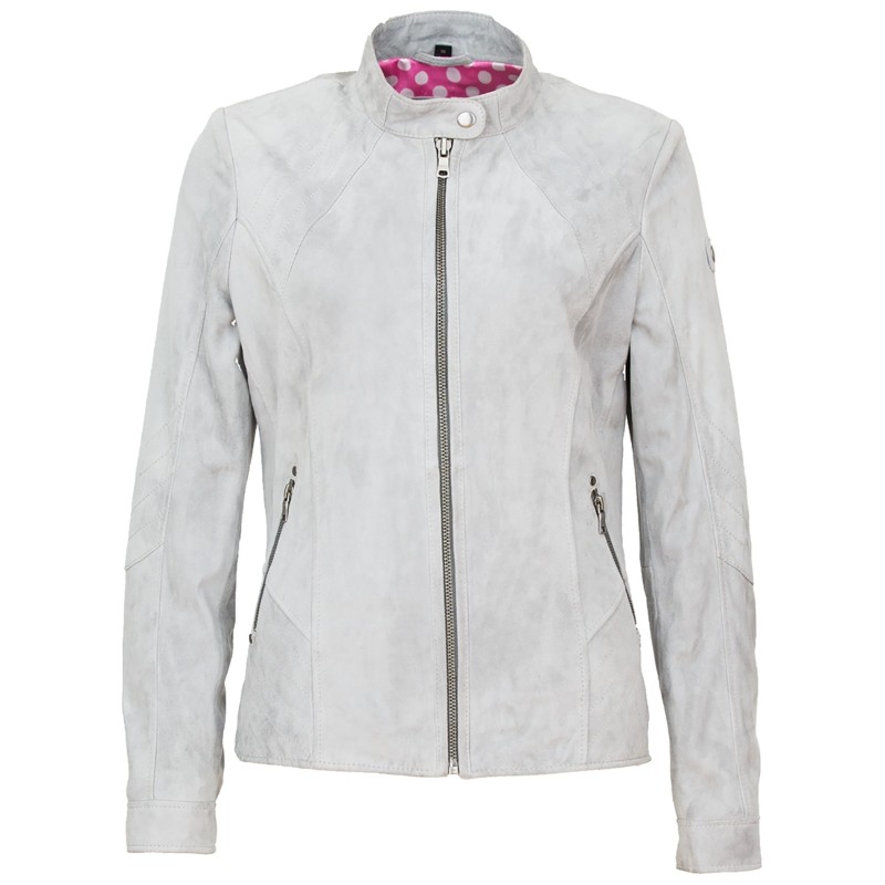 Geaca de Piele Naturala Dama Gipsy Gri Liset ZV – IMBRACAMINTE Geaca de Piele Naturala Dama Gipsy Gri Liset ZV – IMBRACAMINTE