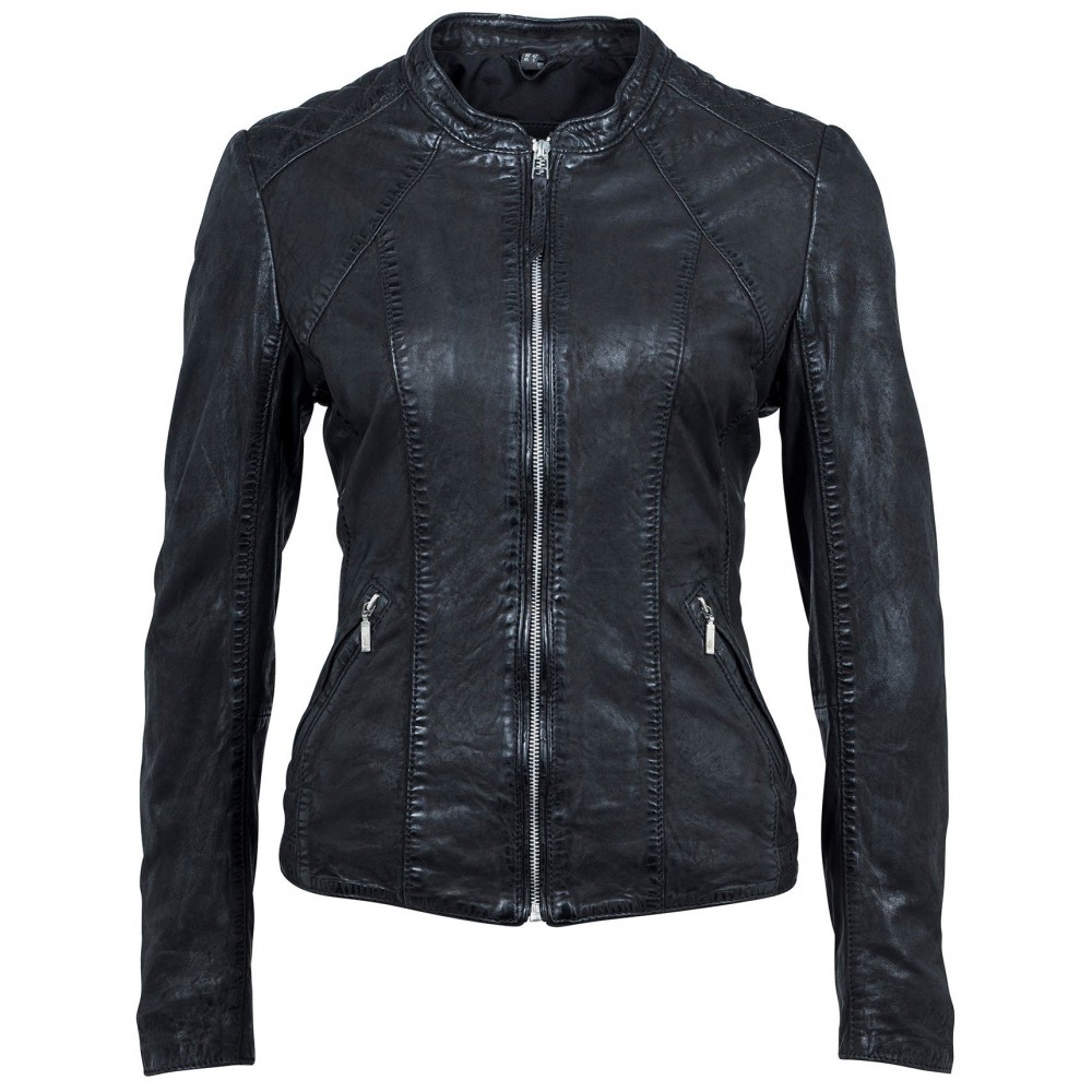 Geaca de Piele Naturala Dama Gipsy Neagra Livy 2 LASV Geaca de Piele Naturala Dama Gipsy Neagra Livy 2 LASV - readytowear.ro