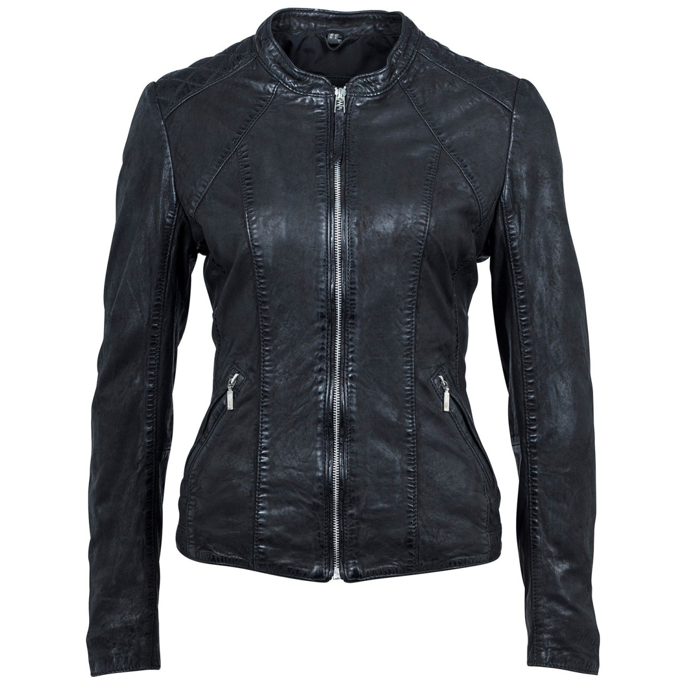 Geaca de Piele Naturala Dama Gipsy Neagra Livy 2 LASV – IMBRACAMINTE