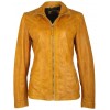 Geaca de Piele Naturala Dama Gipsy Galbena Liz LAJUV Geaca de Piele Naturala Dama Gipsy Galbena Liz LAJUV - readytowear