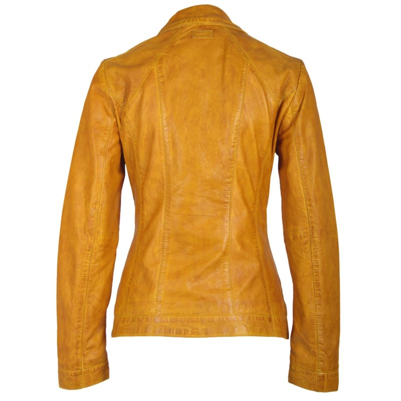 Geaca de Piele Naturala Dama Gipsy Galbena Liz LAJUV – IMBRACAMINTE Geaca de Piele Naturala Dama Gipsy Galbena Liz LAJUV – IMBRACAMINTE