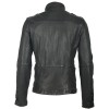 Geaca de Piele Naturala Barbati Gipsy Neagra Lon SF LANICV - readytowear.ro