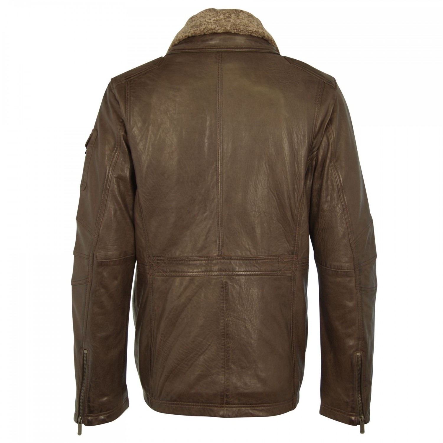 Geaca de Piele Naturala Barbati Gipsy Maro Inchis Lonan 2 NSLONTV W – IMBRACAMINTE