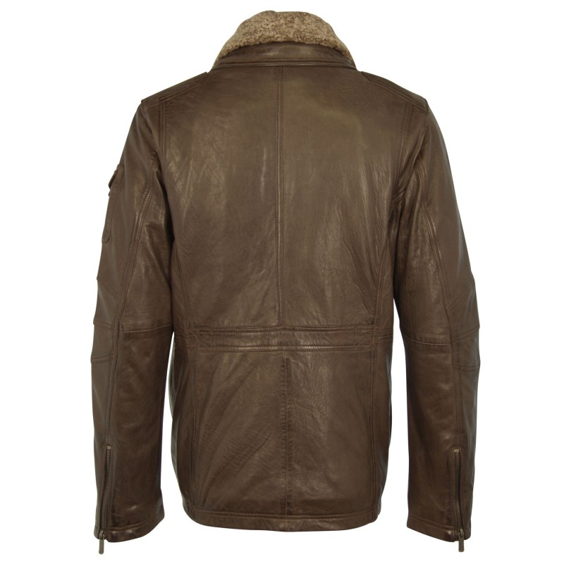 Geaca de Piele Naturala Barbati Gipsy Maro Inchis Lonan 2 NSLONTV W – IMBRACAMINTE Geaca de Piele Naturala Barbati Gipsy Maro Inchis Lonan 2 NSLONTV W – IMBRACAMINTE