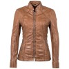 Geaca de Piele Naturala Dama Gipsy Coniac Loreen NSLONTV Geaca de Piele Naturala Dama Gipsy Coniac Loreen NSLONTV - readytowear