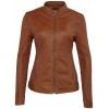 Geaca de Piele Naturala Dama Gipsy Coniac Lorel LVANV Geaca de Piele Naturala Dama Gipsy Coniac Lorel LVANV - readytowear.ro