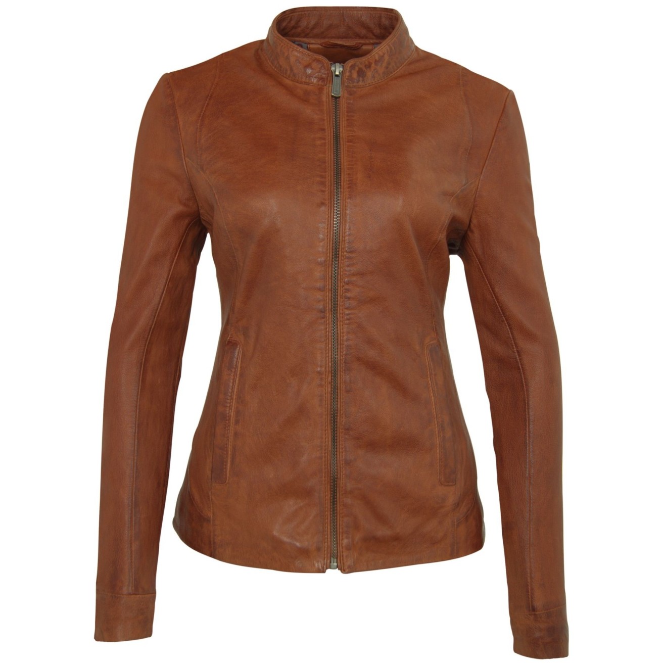 Geaca de Piele Naturala Dama Gipsy Coniac Lorel LVANV – IMBRACAMINTE Geaca de Piele Naturala Dama Gipsy Coniac Lorel LVANV – IMBRACAMINTE