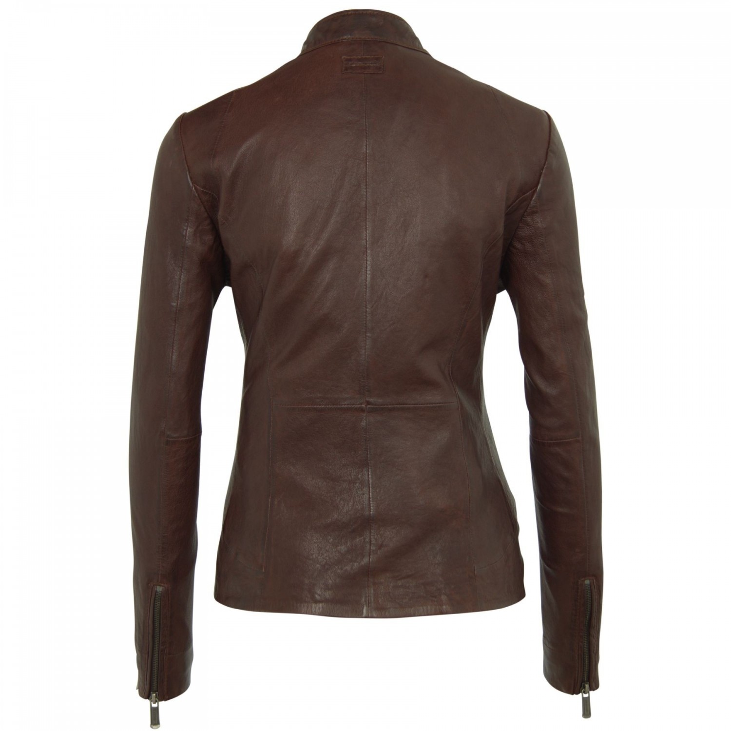 Geaca de Piele Naturala Dama Gipsy Maro Inchis Lorel LVANV – IMBRACAMINTE