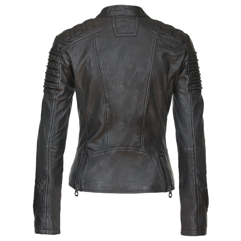 Geaca de Piele Naturala Dama Gipsy Neagra Lorin NSLVW – IMBRACAMINTE